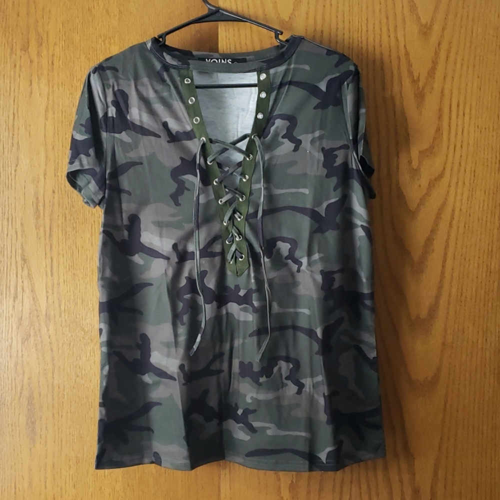 Camo Top